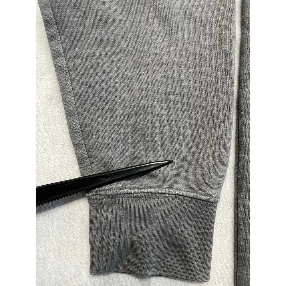 The North Face Hooded Men XL Gray Fleece Graphic Box Logo Sweatshirt Outdoor